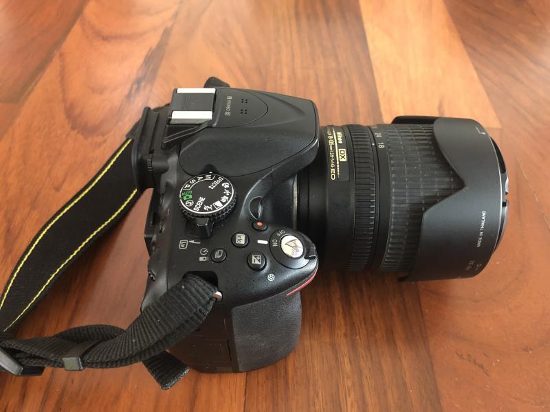 Nikon D5200 สภาพดีมาก + lens 2 ตัว + battery 2 ก้อน + เมมโมรี่การ์ด